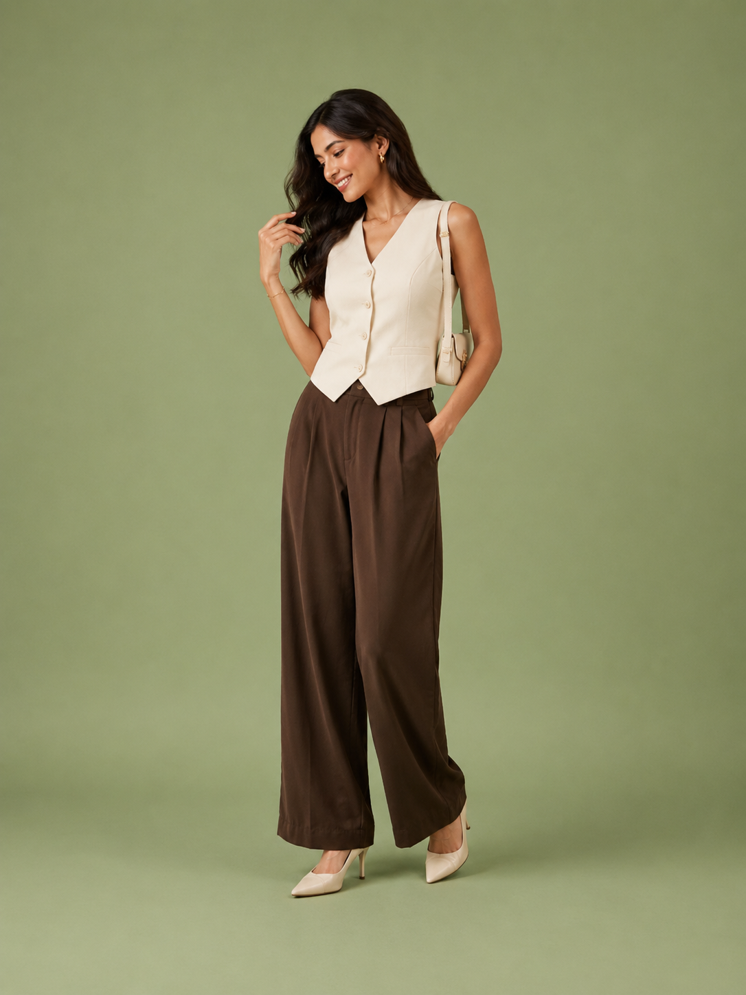 Monroe Vest & Palazzo Set